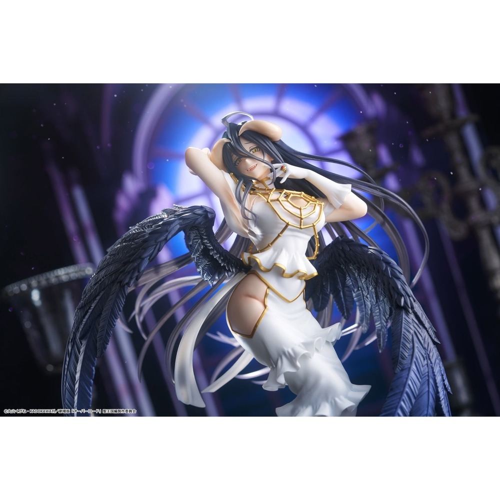 Kadokawa Albedo Overlord Figure Pure White Demon ver. NIB US Seller